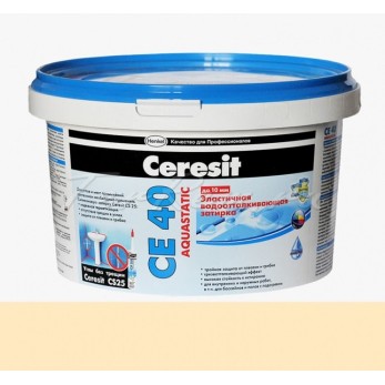 Затирка цементная Церезит CE 40 aquastatic 41 Натура 2 кг