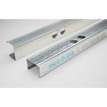 Профиль стоечный ПС-4 75х50 0,60 мм 3 м Кнауф