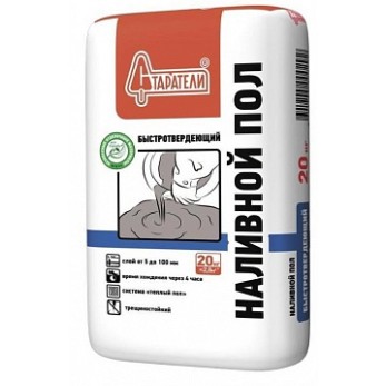 Наливной пол универсальный Старатели быстротвердеющий 20 кг