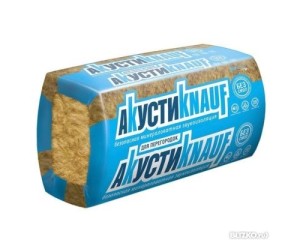 Звукоизоляция Акустик 1230х610х50 мм Кнауф 12м2 16шт