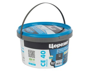Затирка цементная Церезит CE 40 aquastatic 16 2 кг