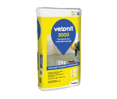 Наливной пол финишный самовыравнивающийся Ветонит 3000 20 кг
