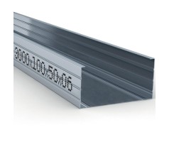 Профиль стоечный ПС-6 100х50 мм 3 м 0,60 мм Кнауф
