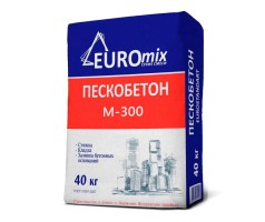 Пескобетон М-300 Евромикс 40кг