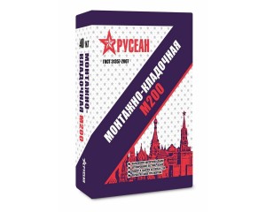 Монтажно-кладочная смесь Русеан М200, 40кг