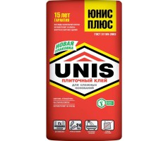 Клей для плитки Юнис Плюс класс C1 TE 25 кг