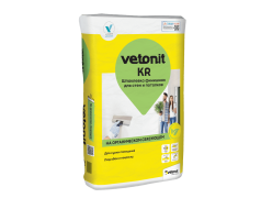 Шпаклевка на органическом связующем Вебер.Ветонит KR белая 20 кг