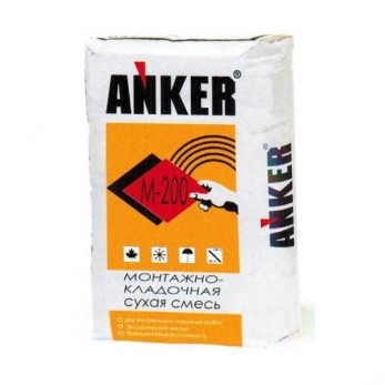 Монтажно-кладочная смесь Анкер М200, 40кг