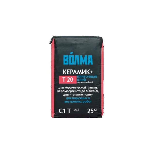 Плиточный клей ВОЛМА Керамик Плюс C1 T, 25 кг