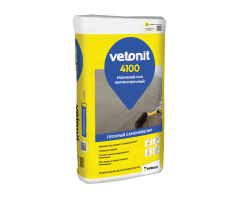 Наливной пол финишный самовыравнивающийся высокопрочный Ветонит 4100 20 кг