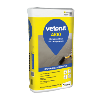 Наливной пол финишный самовыравнивающийся высокопрочный Ветонит 4100 20 кг