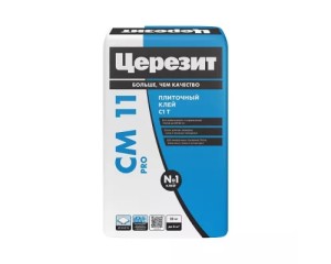 Клей для плитки Церезит СМ 11 Про класс C1 T 25 кг