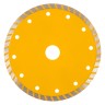 Диск алмазный, отрезной Turbo, 150 х 22.2 мм, сухая резка Denzel
