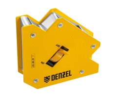 Фиксатор магнитный отключаемый для сварочных работ усилие 30 LB, 45х90х135 град. Denzel