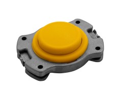 Головка триммерная универсальная алюминий, шайба 8 мм, 10 мм Denzel