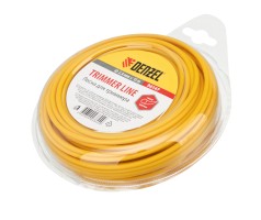 Леска для триммера круглая, 2.4 мм х 15 м Denzel
