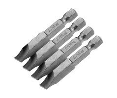 Набор бит, SL5/16"x2", 4 шт. Denzel
