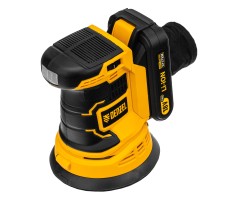 Машина шлифовальная эксцентриковая аккумуляторная COS-125, 18В Li-Ion Denzel