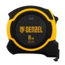 Рулетка 8м х 25мм, двухкомп. корпус, магнитный обрезиненный зацеп Denzel