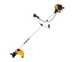 Триммер бензиновый DR-43, 43 см3, неразъемная штанга, состоит из 2 частей Denzel