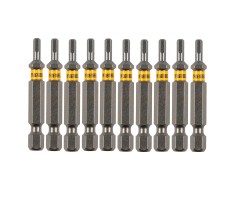 Бита HEX 3х50, сталь S2, шестигранный профиль, 10 шт. Е 6,3 Denzel