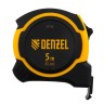 Рулетка 5м х 25мм, двухкомп. корпус, магнитный обрезиненный зацеп Denzel