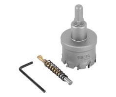 Коронка по металлу твердосплавная, 44 мм Denzel