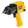 Ударный пневмогайковерт IW860+набор головок, 1/2", 7000 об/мин, 868 Нм Denzel