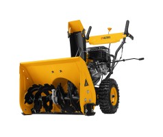 Бензиновая снегоуборочная машина SB 560 LP, 212 cc, электростартер, фара Denzel