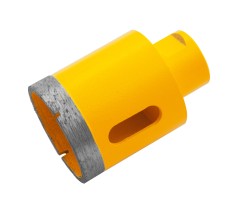 Сверло алмазное по керамограниту, 50 мм, мокрая резка, М14 Denzel