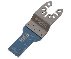 Насадка для МФИ режущая пазовая прямая, HCS, по дереву, 20 х 1.4 мм, мелкий зуб Denzel