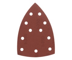 Треугольник абразивный на ворc. подложке под "липучку", перф., P 320, 150х150х100 мм, 5 шт. Denzel Треугольник абразивный на ворc. подложке под "липучку", перф., P 320, 150х150х100 мм, 5 шт. Denzel