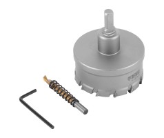 Коронка по металлу твердосплавная, 70 мм Denzel