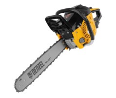 Пила цепная бензиновая DGS-5820, шина 50 см, 58 см3, 4.1 л.с, шаг 0.325, паз 1.5 мм, 76 звеньев Denzel