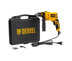 Дрель ударная ID-750, 750 Вт, 0-3000 об/мин, 48000 уд/мин Denzel