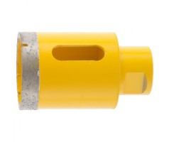 Сверло алмазное по керамограниту, 45 мм, мокрая резка, М14 Denzel