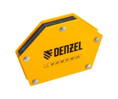 Фиксатор магнитный для сварочных работ усилие 50 LB, 30х45х60х75х90х135 град. Denzel