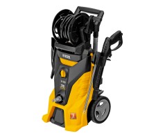 Моечная машина высокого давления R-210iD, 2600 Вт, 210 бар, 8.0 л/мин, асинхронный двигатель, барабан Denzel