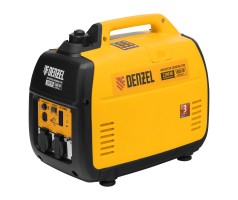 Генератор инверторный GT-2200iS, 2.2 кВт, 230 В, бак 4 л, закрытый корпус, ручной старт Denzel