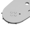 Шина для бензопилы DGS-4516P, длина 40 см (16") шаг 0,325", паз 1,5 мм, 64 звена Denzel