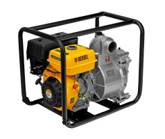 Мотопомпа бензиновая для грязной воды PX-80D, 15 л.с, 3", 1500 л/мин, глубина 8 м , напор 30 м Denzel