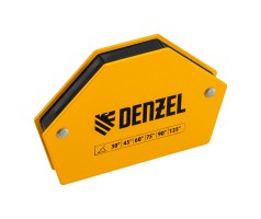 Фиксатор магнитный для сварочных работ усилие 25 LB, 30х45х60х75х90х135 град. Denzel