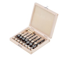 Набор сверл зенкеров по дереву, 3-10 мм, 7 шт Denzel