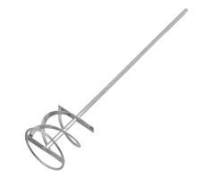 Миксер для красок и штукатурных смесей, 120 х 600 мм, оцинкованный, шестигранный хвостовик 10мм Denzel