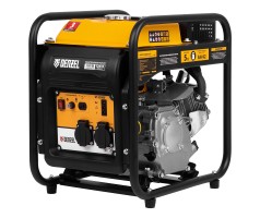 Генератор инверторный GT-3500iF, 3.5 кВт, 230 В, бак 5 л, открытый корпус, ручной старт Denzel
