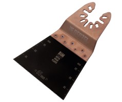 Насадка для МФИ режущая прямая, BiM, по металлу и дереву, 65 x 1.2 мм, мелкий зуб Denzel