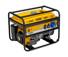 Генератор бензиновый GE 6900, 5.5 кВт, 220 В/50 Гц, 25 л, ручной старт Denzel