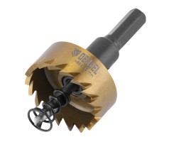 Коронка по металлу HSS, 32 мм, нитридтитановое покрытие Denzel