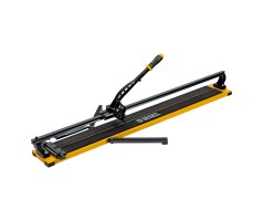 Плиткорез рельсовый 1200х16мм, каретка на подш., стальная станина, усил. рукоятка-пенал Denzel