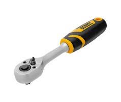 Ключ-трещотка 1/4", 90 зубьев, с быстрым сбросом, CrV Denzel Ключ-трещотка 1/4", 90 зубьев, с быстрым сбросом, CrV Denzel